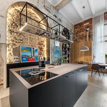 Raw Luxury Loft In Appartamento *