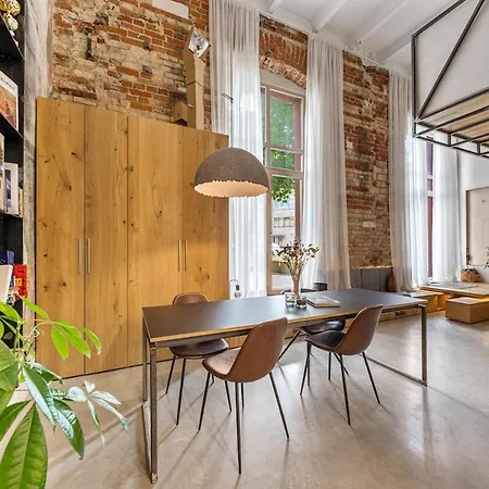 Raw Luxury Loft In Appartamento Vilnius