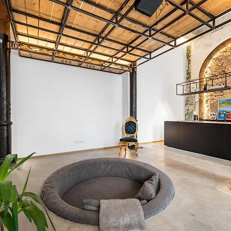 Raw Luxury Loft In Appartamento Vilnius